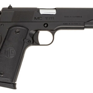Girsan MC1911S, .45 ACP, 5" Barrel, Fixed Novak Sights, Black, 8rd