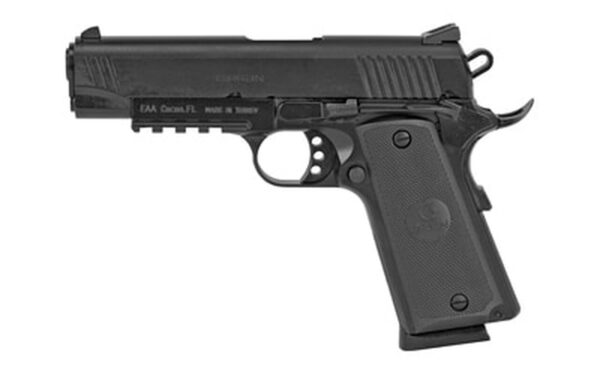 Girsan MC1911C, .45 ACP, 4.4" Barrel, Fixed Novak Sights, Black, 8rd