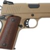 Girsan MC1911 Officer 45 ACP, 3.40" Barrel, Flat Dark Earth, 6rd