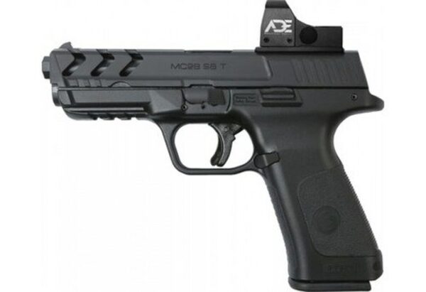 Girsan MC28SA 9MM 4.25" Barrel With Optic, Black Polymer Frame, 15rd Mag