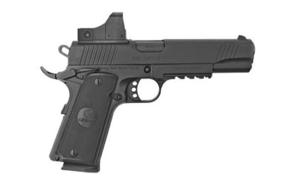 Girsan MC1911S .45 ACP, 5" Barrel, 5 MOA Optic, Black, 8rd