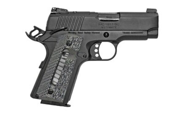 Girsan MC1911SC .45 ACP, 3.4" Barrel, Optics Ready, G10 Grips, Black, 6rd