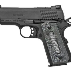 Girsan MC1911SC .45 ACP, 3.4" Barrel, Optics Ready, G10 Grips, Black, 6rd