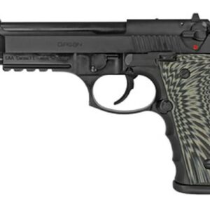 Girsan Regard MC 9mm, 5" Threaded Barrel, Decocker, G10 Grips, Black, 18rd