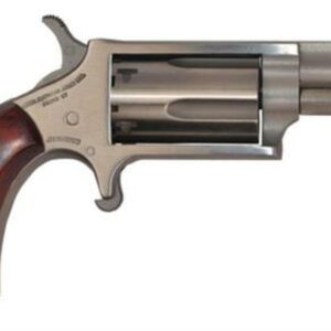 NAA 22 Mag Mini 22 Mag 1.62" 5rd Rosewood Grip Stainless