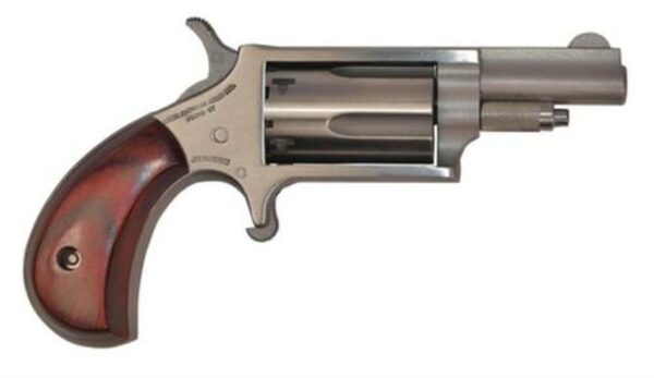 NAA 22 Mag Mini 22 Mag 1.62" 5rd Rosewood Grip Stainless