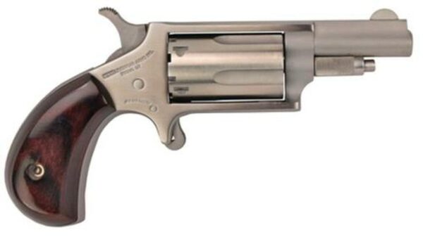 NAA 22MC 22 Mag, 22LR Cylinder 1.62" 5rd Rosewood Grip Matte SS