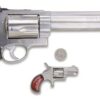 NAA 22 Short Mini-Revolver 1.12" Barrel 5rd Rosewood Grip SS