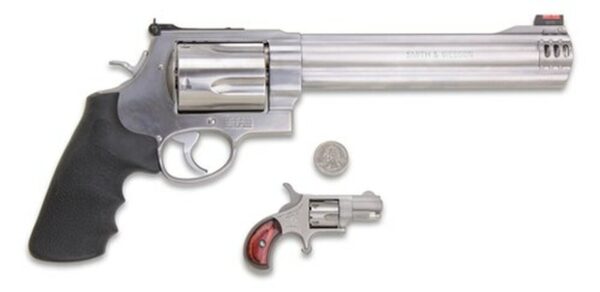 NAA 22 Short Mini-Revolver 1.12" Barrel 5rd Rosewood Grip SS