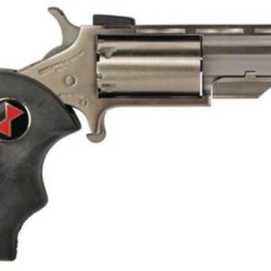 NAA 22 Black Widow Conversion 22LR/22 Mag 2" 5rd Fixed Sight Black Rbber Grip