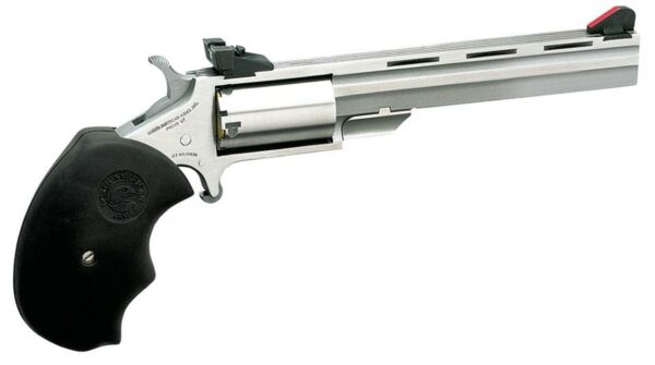 NAA Mini Master Target 22LR 4" Barrel 5rd Adjustable Sight Stainless Finish