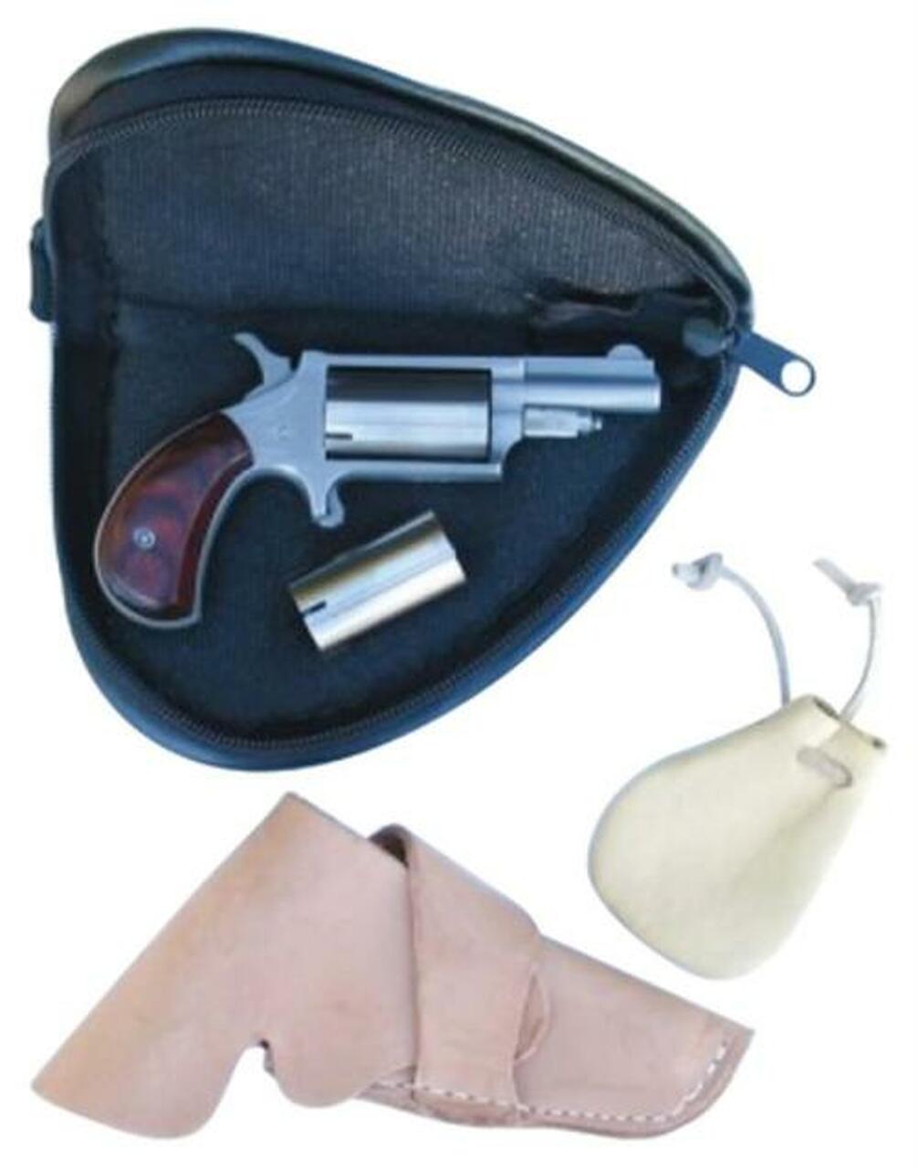 North American Arms Companion Super Cap And Ball Revolver .22 Caliber 1.875" Barrel Stainless Steel 5 Shot