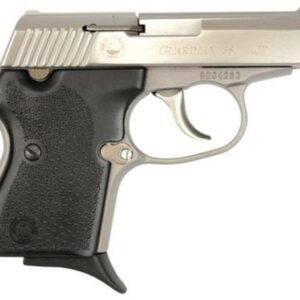 NAA 380 Guardian 380 ACP 2.5" Barrel, Black Rubber Grip SS, Integral Locking Safety, 6rd