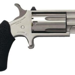 744253001864__57123.1575688151 North American Arms NAA Pug 22 Mag/1" Heavy Barrel/Tritium Sights & Rubber Grip