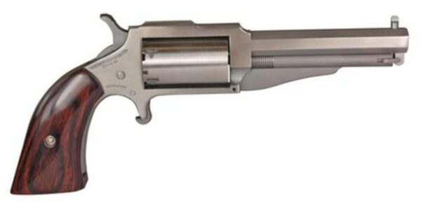 744253001970__89212.1575695674 North American Arms NAA The Earl 1860 Conversion 22LR/.22 Mag 3" Stainless Steel Heavy Octagon Barrel Bead Front Sight 5 Rounds