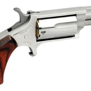 NAA Ported Combo 22 Mag 1-1/8" 5rd Rosewood Grip SS, 22LR Cyl