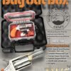 North American Arms NAA BUG OUT BOX 22LR 1-1/8" SS Barrel Orange Grip, Waterproof Box