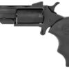 NAA Black Widow .22 Mag, 2" Barrel, Black Oversized Rubber Grip, Black, 5rd