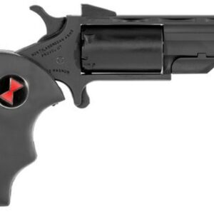 NAA Black Widow .22 Mag, 2" Barrel, Black Oversized Rubber Grip, Black, 5rd