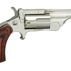 NAA Ranger II .22 WMR, 1.63" Barrel, Rosewood Bird's Head Grips, Chrome, 5rd