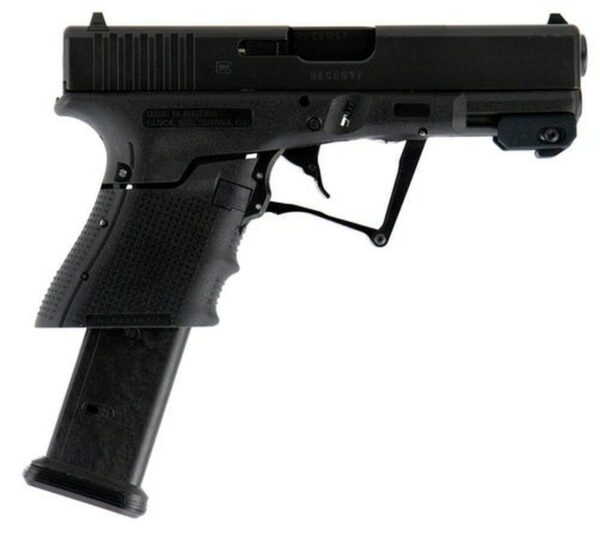 Full Conceal, M3D 19 Gen 4, Safe Action, Foldable Compact Pistol, 9mm, 4.01" Barrel, Polymer Frame, Matte Finish, 21Rd, 1 Mag, Fixed Sights, Glock OEM Rail