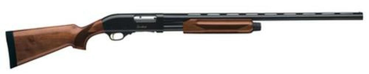 Weatherby PA-08 Upland 20 Ga, 28", 3" Chamber, Black, Walnut Stock