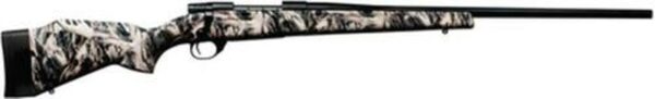 Weatherby Vanguard 2 Youth, .22-250 Rem, 20", Blued, Whitetail Bonz Synthetic Stock