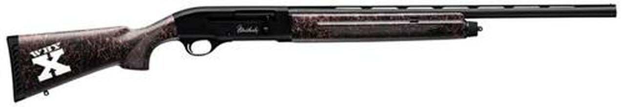 Weatherby SA-08 Girls Hunt 2, 20 Ga, 24", 3" Chamber, Black Stock, Pink Accents