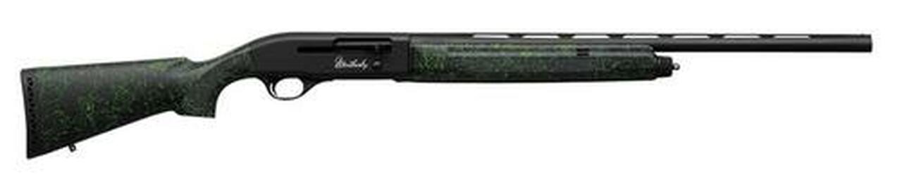 Weatherby SA-08 Volt, 20 Ga, 24", 3" Chamber, Black Stock, Green Accents