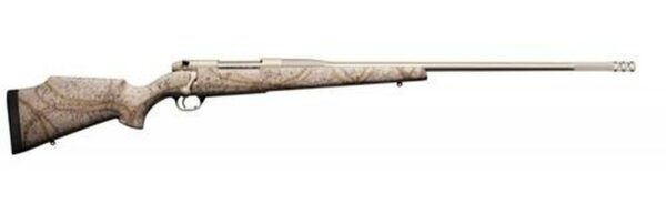 Weatherby Mark V Terramark, .338 Lapua Mag, 28" Fluted, Accubrake, Flat Dark Earth Cerakote, Tan Composite Stock