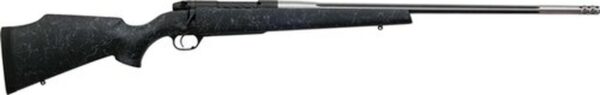 Weatherby Weatherby, Mark V, AccuMark, 6.5 Creedmoor, 26" Steel Barrel, Black Grey And Stainless, Fiberglass Stock, Right Hand, 4Rd