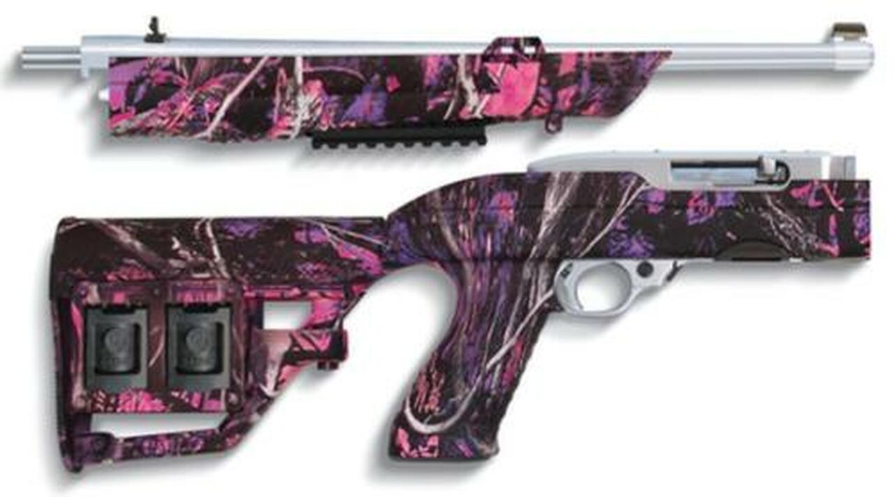 Lyman Ruger 10/22 RM-4 Take Down Stock Muddy Girl Camo