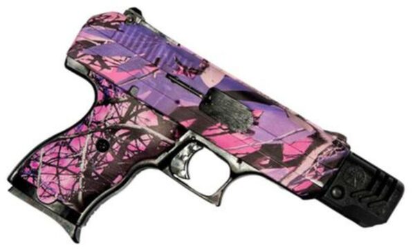 Hi-Point .380 ACP, 3.5", 8rd, Muddy Girl Pink Camo, Compensator