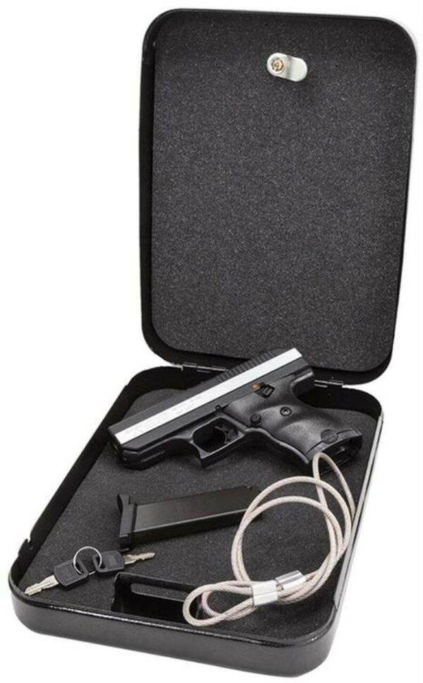 Hi-Point Home Security Pack 380ACP Gun 3.5" Barrel, Black Poly, Lock Box, 8rd