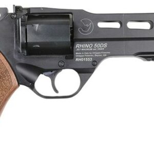 Chiappa Rhino 50DS 357 RemMag 5" 6rd Wood Grip Black