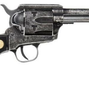 Chiappa 1873 SAA-22 22LR 4.75" 6rd Black Checkered Grip Antiqued