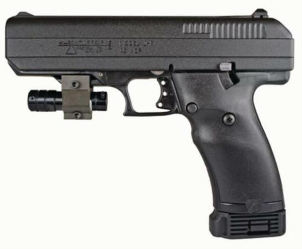 Hi-Point 45 ACP Pistol, Laser, 9RD