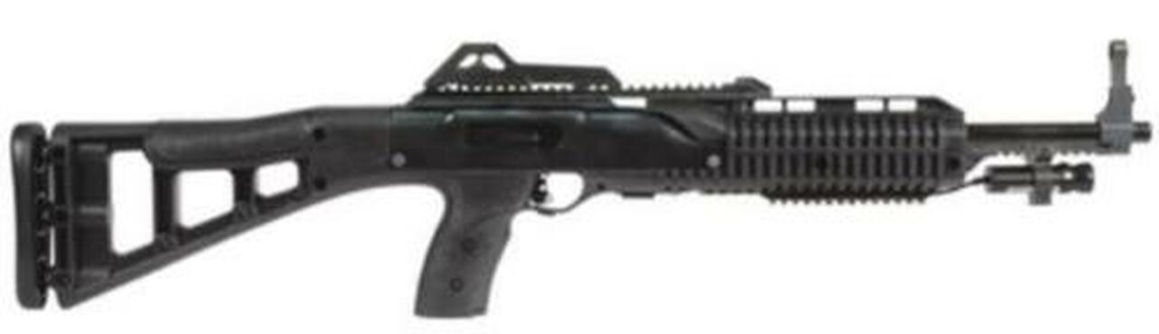 Hi-Point Model 4095TS .40 SW 17.5 Inch Barrel Black Polymer Skeletonized Target Stock Adjustable Sights 10 Round With Laser