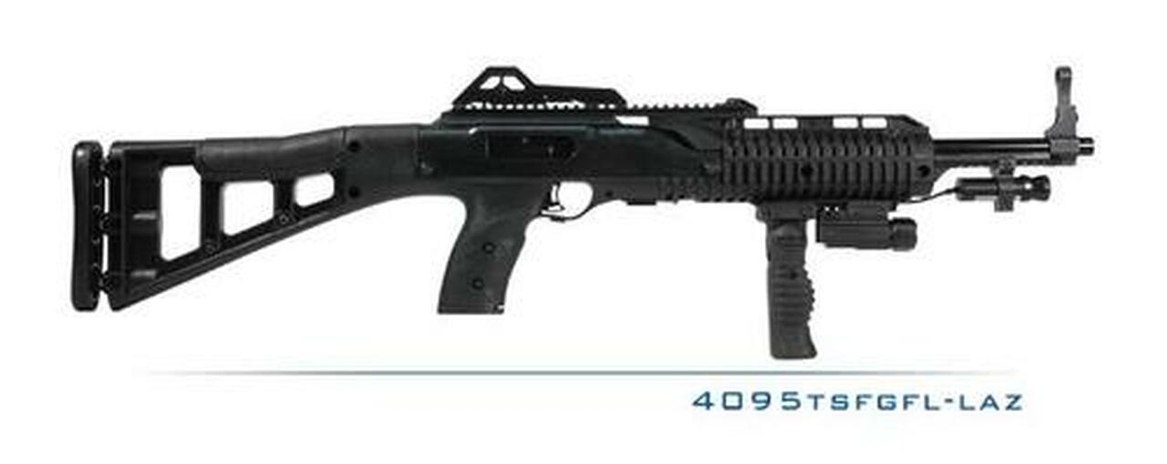 Hi-Point 40SW Carbine, Forward Grip, Light, & Laser