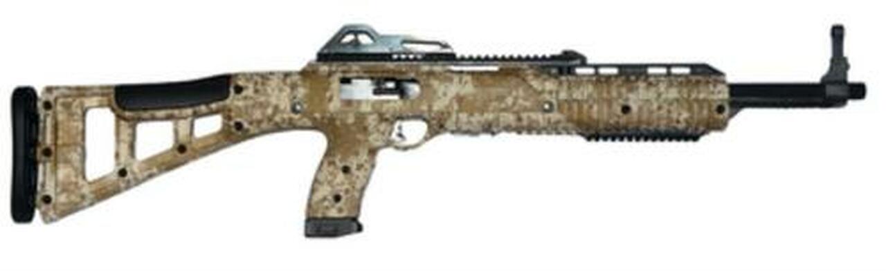 Hi-Point Model 4595TS Carbine 45 ACP 17.5" Barrel Black Desert Digital Camo Polymer Skeletonized Target Stock Adjustable Sights 9rd