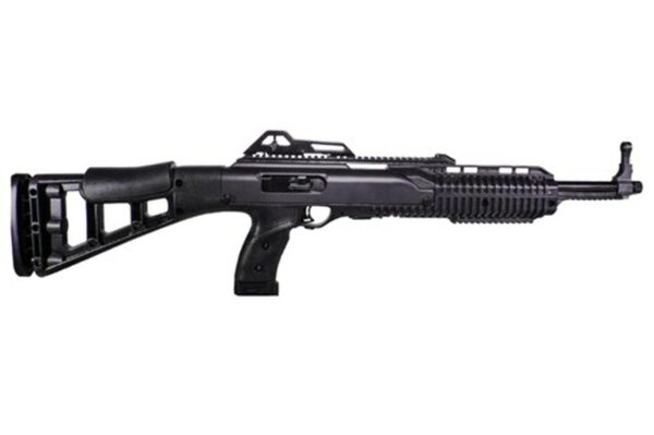 Hi-Point Carbine 10mm, 17.5" Barrel, Black, Skeletonized Target Stock, Adjustable Sights, 10rd
