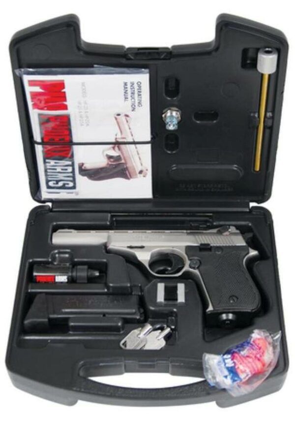 Phoenix Range Kit, Nickel Finish, 5" Barrel, 22LR