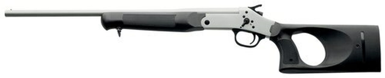 Rossi Tuffy Single-Shot 410 Ga, 18.5" Barrel, 3", Gray Fixed Thumbhole Stock, 1rd