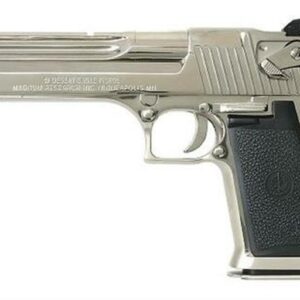 Magnum Research Desert Eagle Mark XIX 44Mag 6" Barrel, Black Synthetic Bright Nickel, 8rd