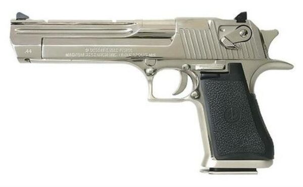 Magnum Research Desert Eagle Mark XIX 44Mag 6" Barrel, Black Synthetic Bright Nickel, 8rd