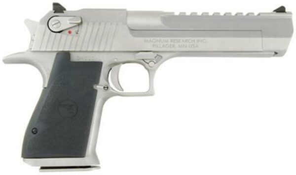 Magnum Research Desert Eagle XIX 44 Mag, 6 Inch, Satin Nickel, 8rd