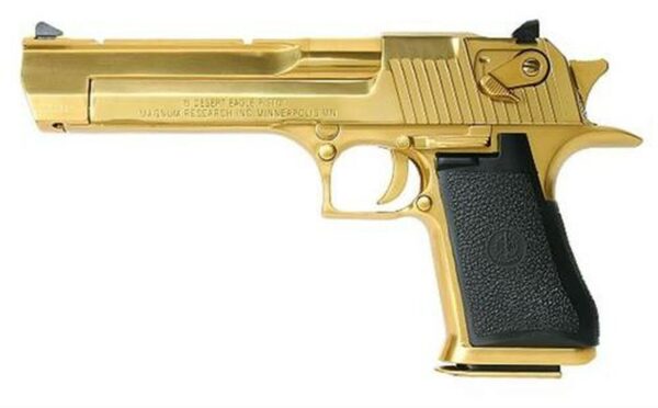 Magnum Research Desert Eagle Mark XIX 44 Mag 6" Barrel, Black Synthetic Titanium Gold, 8rd