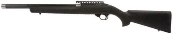 Magnum Lite Graphite 22LR 17" Graphite Barrel French Grey Finish Hogue Overmolded Stock 10 Round