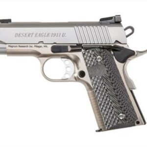 Magnum Desert Eagle 1911 Undercover Single 45 ACP 3" Barrel, Wood Grips SS, 6rd