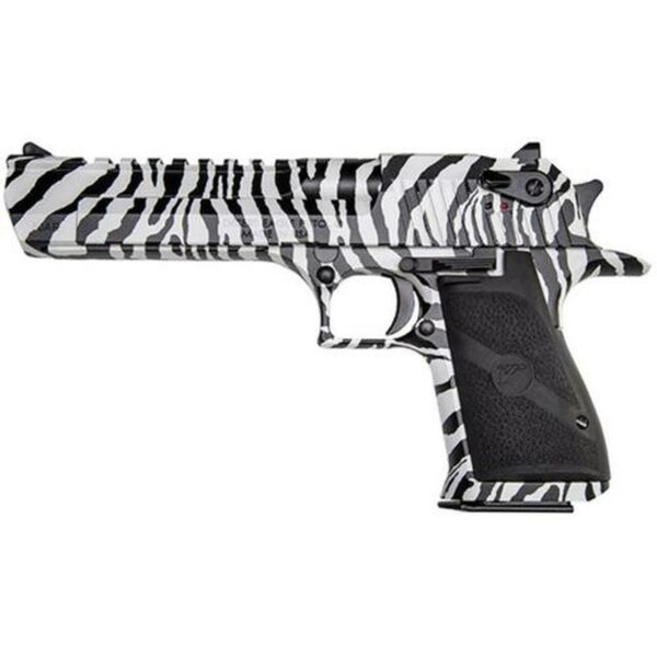Magnum Research Desert Eagle 44Mag Zebra Finish 6" Barrel 8 Rd Mag